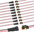 Auto Waterproof Electrical Connector,2 Pin 16 AWG High Load Connectors for Car, Truck, Boat, and Other Wire Connections....