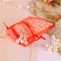 100 Pc 5x7 inch Gift Wrap Bags Red,Organza Sheer Fabric,Drawstring Glossy Pastel Treat Bags for Baby Shower Favor,House Party Favors,Bridal Shower...