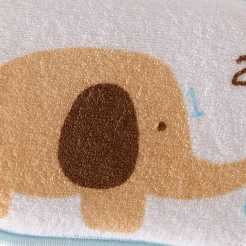 Lurrose 3PCS Baby Bath Sponge Cartoon Elephant Soft Cotton Scrubber Bath Brush Rubbing Towel for Toddler Infant (Mixed Color)...