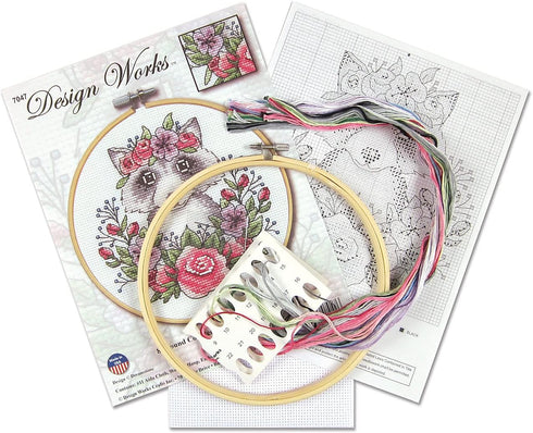 Design Works Crafts Janlynn Counted Cross Stitch Kit, Racoon, by The Yard...
