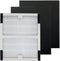 PUREBURG IAF-H-100B Replacement Filter Set Compatible with Idylis AC-2125 AC-2126 AC-40-140 IAP-10-050 IAP-10-125 IAP-10-150 Air Purifiers,H13 HEP...