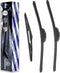 DODOMES 24"+20" Windshield Wipers with 11" Rear Wiper Blade Replacement for Kia Sorento 2011 2012 2013 2014 2015, 2010-2020 Kia Soul Soul EV-Origi...