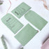100 Pack Seed Saving Envelopes, 4.7 x 3.1 Inch Self-Adhesive Seed Packet Envelopes, Sage Green Envelopes for Garden...
