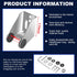 740162-1 MHX MXNT Metal Bracket, Transducer Mounting Bracket for Si G2N Transom Mounting Hardware, Transducer Mount Compatible for XNT Transom-Mou...