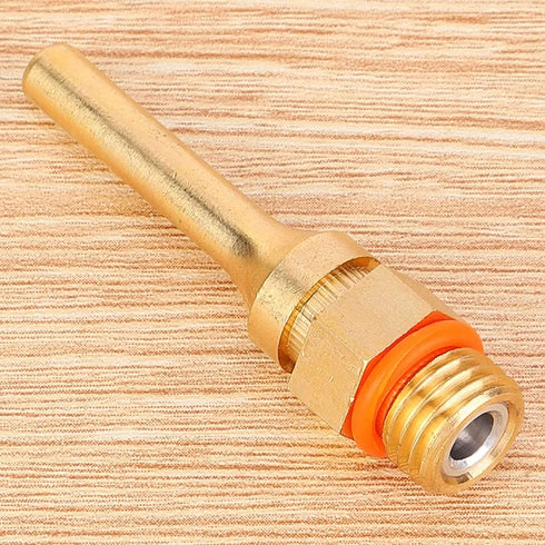 Hot Glue Gun Nozzle Copper Hot Glue Gun Tips Replacement for Hot Melting Glue Guns (50mm extended mouth)...