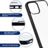 Flutesan 4 Pcs Sublimation Blanks Phone Case Covers Compatible with iPhone 12 13 14 Pro Max, 6.7 Inch Blank Printable Rubber Phone Case for Heat P...