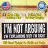 I'm Not Arguing, I'm Explaining Why I'm Right - Cute Stuff Wooden Sign - Funny Gift for Office or Signs for Teen Boy Bedroom or Cute Stuff Room De...