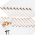 xunhewi 20 Sheets Gold Edge Fresh Flowers Wrapping Paper,Bouquet Packaging Paper Florist Supplies for Wedding DIY Craft Gift Packing (White)...