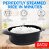 Rapid Rice Cooker | Microwave Rice Blends in Less Than 3 Minutes | Perfect for Dorm, Small Kitchen, or Office | Dishwasher-Safe, Microwaveable, & ...
