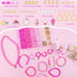 Wuollgess 3500 PCS Pink Clay Beads Kit for Bracelets Making, Polymer Heishi Beads for Jewelry Making, Friendship Bracelet Kit for Girls Adults, Sp...