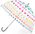 totes Kids Clear Bubble Umbrella with Dome Canopy, Lightweight Design, Wind and Rain Protection Umbrella, Dots, Kids - 38" Canopy...