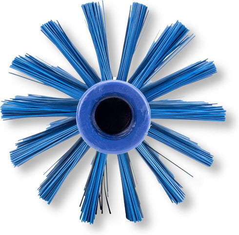 SPARTA Industrial Tank Brush Head Pipe Brush Head, Drain Brush with 3/4" Thread Hole (Handle Not Included) for Commercial Use, Plastic, 4 x 7.1 In...