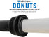 Fernco P22U-205 2-in. Service Weight Cast Iron Hub to 2-in. Sch. 40 PVC Compression Donut, 2-Pack...