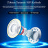 Yuandao Wired HiFi Earbuds: 15.4mm Dynamic 3.5mm Plug Flat Head Earphones with Mic and Call/Music Control Button, Bass Stereo in Ear Headphones fo...