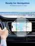 Magnetic Wireless Car Charger, Design for MagSafe Car Mount Charger, Strong Magnetic 15W Fast Charging Car Charger Phone Holder with USB Car Charg...