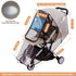 Bemece Stroller Rain Cover, Universal Stroller Accessory, Baby Travel Weather Shield, Windproof and Waterproof, Protect from Dust and Snow...