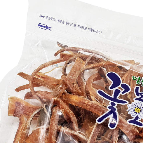 Korea Seasoned Dried Squid Snack Squid Over Flower 230g 8.5oz ??? ???...