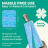 24 Reusable Paper Towels - Paperless Paper Towels made with Super-Soft, Pure Absorbent 100% Cotton, Washable Paper Towel Set for Kitchen, Eco Frie...