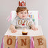 Tudomro 2 Pieces It's My Birthday Chair Cover Birthday Seat Cover for Office Chair Kids Chair Cover with Ribbons Cupcake Chair Back Covers for Cla...