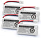 GEILIENERGY Replacement Battery BT166342 / BT266342 BT183342/BT283342 BT166342/BT266342 Compatible for Cordless Telephones CS6114 CS6419 CS6719 EL...