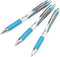 Zebra Classic Z-Grip Flight Ballpoint Pens - 1.2mm - Light Blue - Pack of 3...