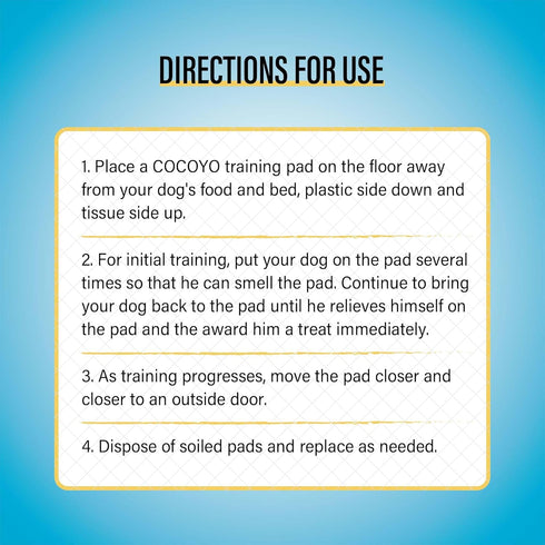 COCOYO Best Value Training Pads 30 Count | Dog Pee Pads | Super Absorbent Puppy Pads...