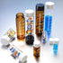 Sterile Empty Vials Small Glass Vials with Measuring Line,Brown/Clear Sample Vials with Screw Cap Liquid Sampling for Chemistry Lab Chemicals or P...