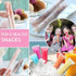 125 Disposable Ice Popsicle Mold Bags with funnel - BPA Free - Zip lock Freezer Tubes - For Healthy Snacks, Yogurt Sticks, Juice & Fruit Smoothies...