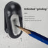 Sketch Pencil Grinder, Sketch Pencil Grinder with Painting Clip Pencil Sharpener Pointer Sketch Sandpaper...