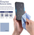 Andoer 10×10cm Microfiber Cleaning Cloth for Glasses 4pcs Screen Cleaner Cloth Premium Cloth for Lens/DSLR Camera/Camcoder/Phone/Tablet/Computer...