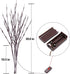 Lights Twig - 60 LED Waterproof & Battery Operated Branch Lights for Vases, Magical Light Up Twigs for Create Christmas Ambience and Lighting Up D...