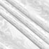 Damask Jacquard Satin Fabric by The Yard, 60 Inch Wide White Satin Fabric Shiny Cloth Fabric, Silky Brocade Fabric for Bridal Dress, Wedding Decor...