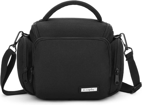 G-raphy Camera Bag Case Camera Shoulder Bag DSLR SRL Bag Photography Accessories with Removal Straps for Women Men...