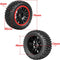 HobbyPark 2.55" Tall 12mm Hex PreGlued 1/10 RC Touring Car Wheels and Tires Set 1.02" 26mm Wide Soft Rubber for Tamiya HPI Traxxas Redcat Kyosho B...
