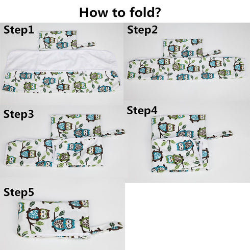 Baby Diaper Changing Mat Pad Portable Foldable Washable Compact Travel Nappy Waterproof Play Mat 30inx18.5in (Sea Mermaid)...