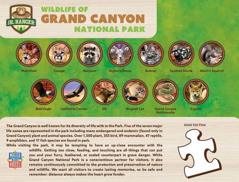 MasterPieces 100 Piece Jigsaw Puzzle for Kids - Grand Canyon National Park - 14"x19"...