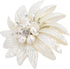 AeraVida Dancing White Petals Mother of Pearl-Cultured Freshwater Pearl Pin or Brooch | Floral Accessories for Women | Handmade Floral Brooch...