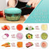 Ourokhome Manual Food Processor Vegetable Chopper, Portable Hand Pull String Garlic Mincer Onion Cutter for Veggies, Ginger, Fruits, Nuts, Herbs, ...