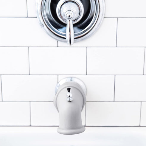 Ubbi Baby Bathtub Spout Guard Cover Faucet Safety Cover for Baby or Toddler Gray...