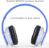 2024 Kids Bluetooth Headphones BT6002 Wireless Headphones for Kids Children Adults for School Foldable Headset for 18 Hours for PC/Phone/Tablets/T...
