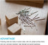 Finishing Nails (2x28mm) 100pcs, Carbon Steel Hardware Nails - for Woodworking Baseboard...