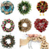 14 Inch Metal Wire Wreath Green Christmas Round Wire Frame Form Hanger Green 14 Inch Pack of 2...