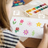 70pcs Small Flower Stencils for Painting on Wood Tiny Nature Leaf Stencils and Patterns Leaves Vine Stencil Floral Template Paint Stencils on Art ...