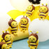 8 Pcs 5 Inch Stuffed Bees Plush Soft Bees Small Bee Stuffed Animal Realistic Cartoon Little Honey Bee Stuffed Toy Adorable Bee Doll for Bee Birthd...