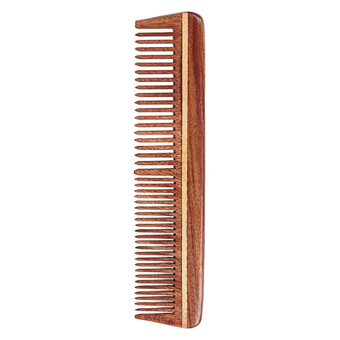 SVATV Handcrafted Rosewood Comb For Detangling Hair For Thick, Curly And Wavy Hair, Non-static And Eco-friendly With Wide Tooth For Grooming Hair ...