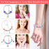 Mckanti 150 Pieces Charm Bracelet Making Kit for Girls, Charm Bracelets Jewelry Making Kit with Beads Bracelets Charms Necklace DIY Crafts Gifts S...
