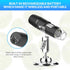 Handheld Digital Microscope Wireless Portable for Kids Adults 50x-1000x Magnification with 360 Rotate Stand Compatible with iOS/Android iPhone, iP...