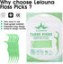 Dental Floss Picks 100 Count,Tooth Picks Thread Flossers Easy Grip Handle for Adults kids Teeth Cleaning, Unflavored Toothpick Stick Soft,Tight Sp...