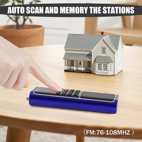 Leting Portable Radio with Mp3 Speaker, Radios Porable FM, Radio Support Tf Card/USB/Music Recording, Emergency Radio Rechargeable Battery Powered...
