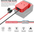 2 Packs Power Wheels Adapter for Milwaukee M18 Battery Adapter 18V Power Wheels Battery Converter Kit with Fuse & Switch & Wire Terminals, 12AWG W...
